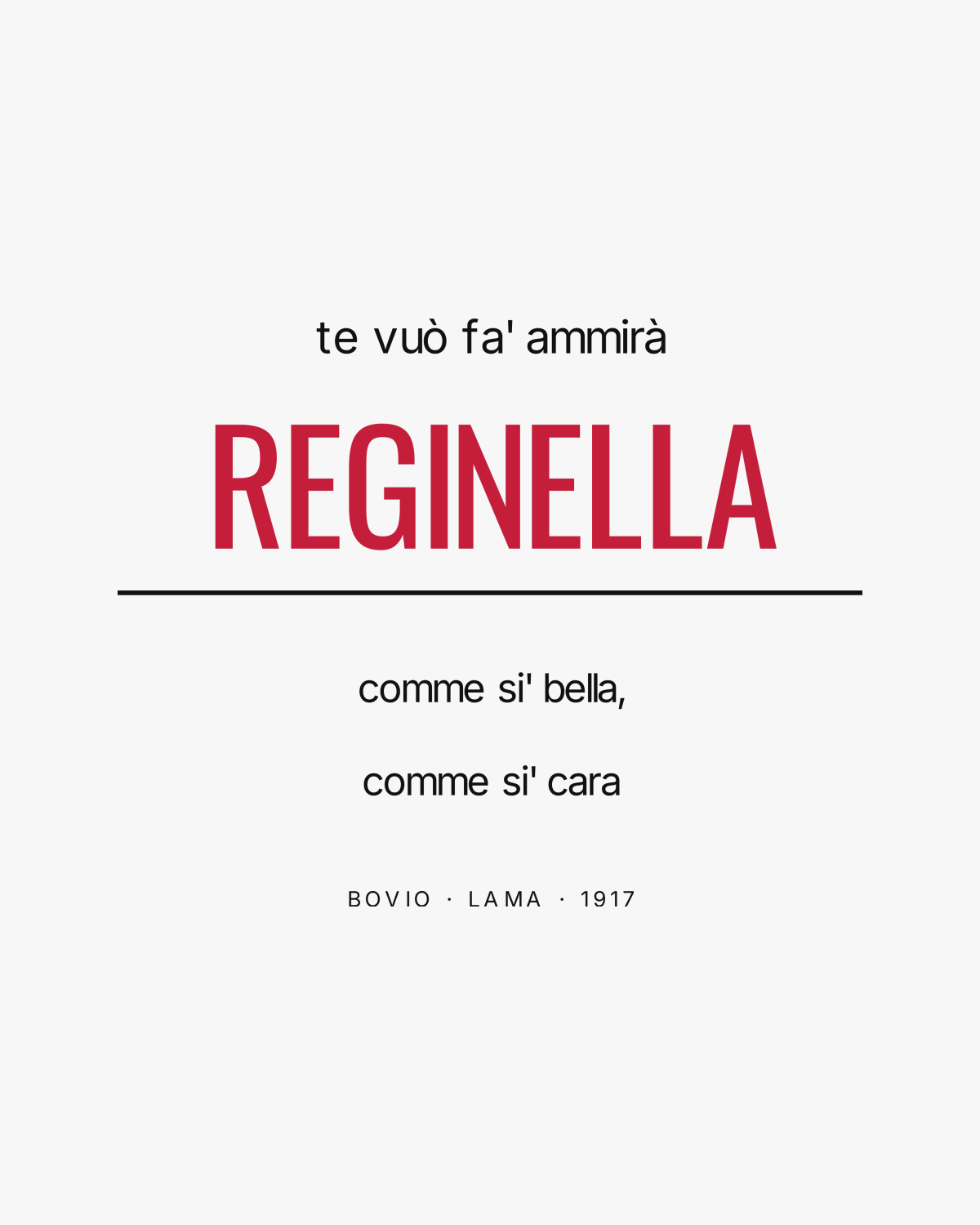 T-Shirt "REGINELLA" - 1917