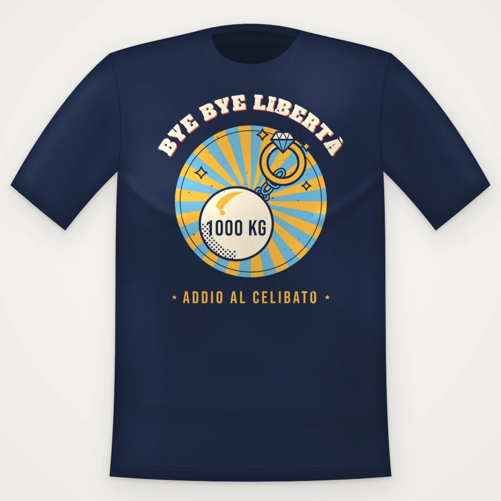 T-Shirt "BYE BYE LIBERTA"