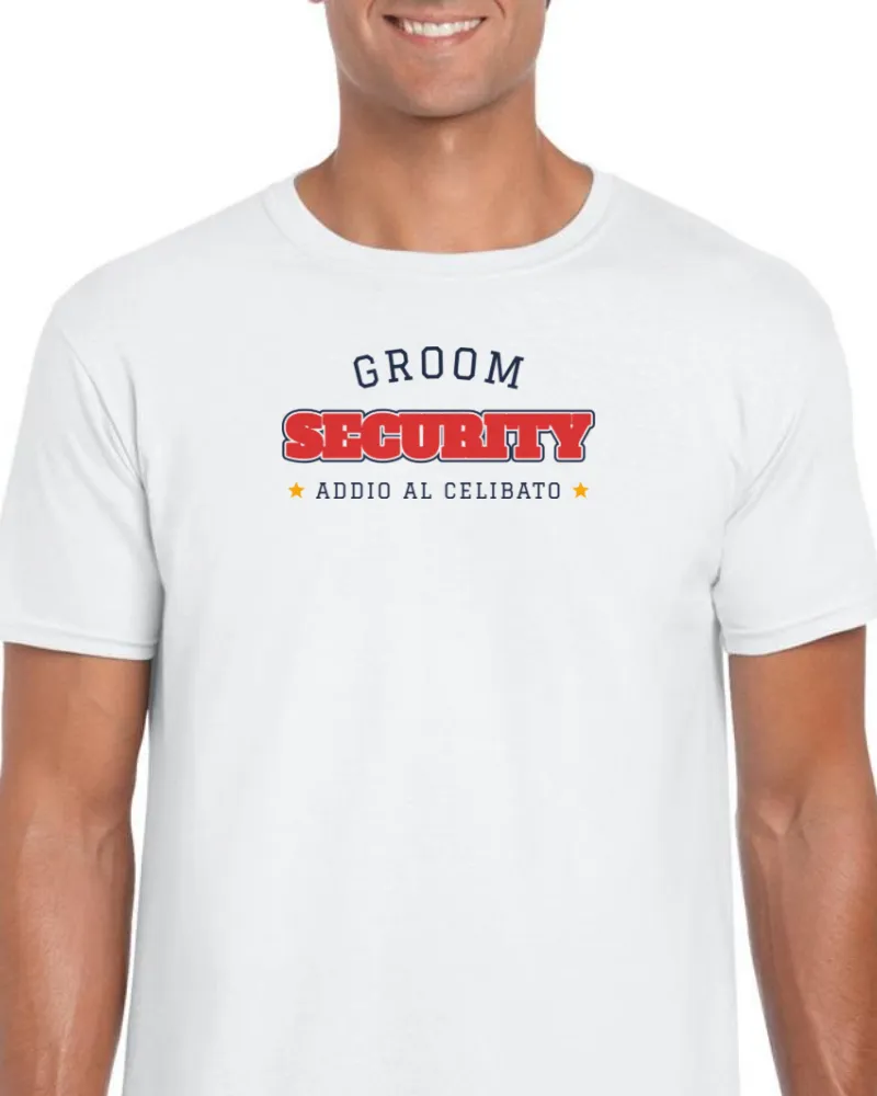 T-Shirt "GROOM SECURITY"