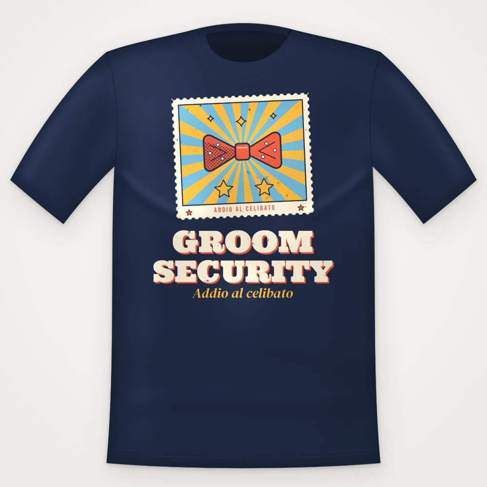 T-Shirt "GROOM SECURITY"