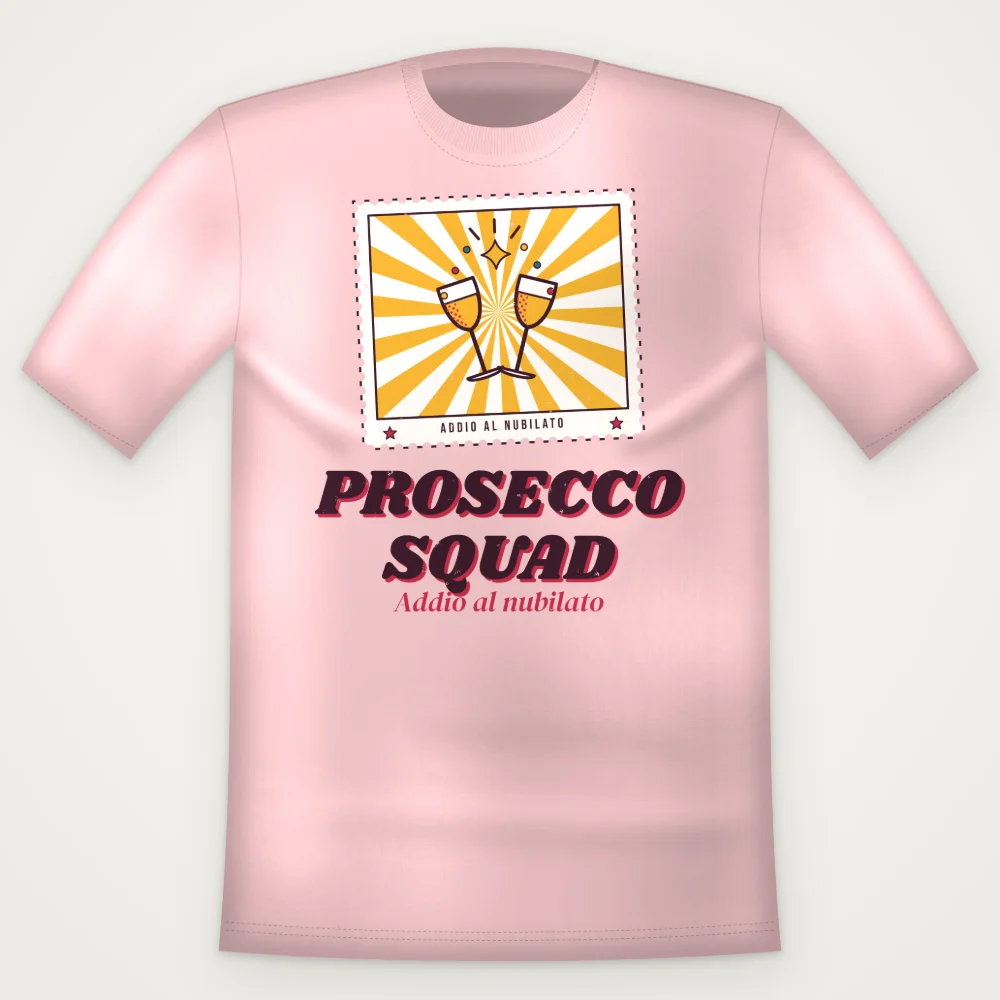 T-Shirt "PROSECCO SQUAD"