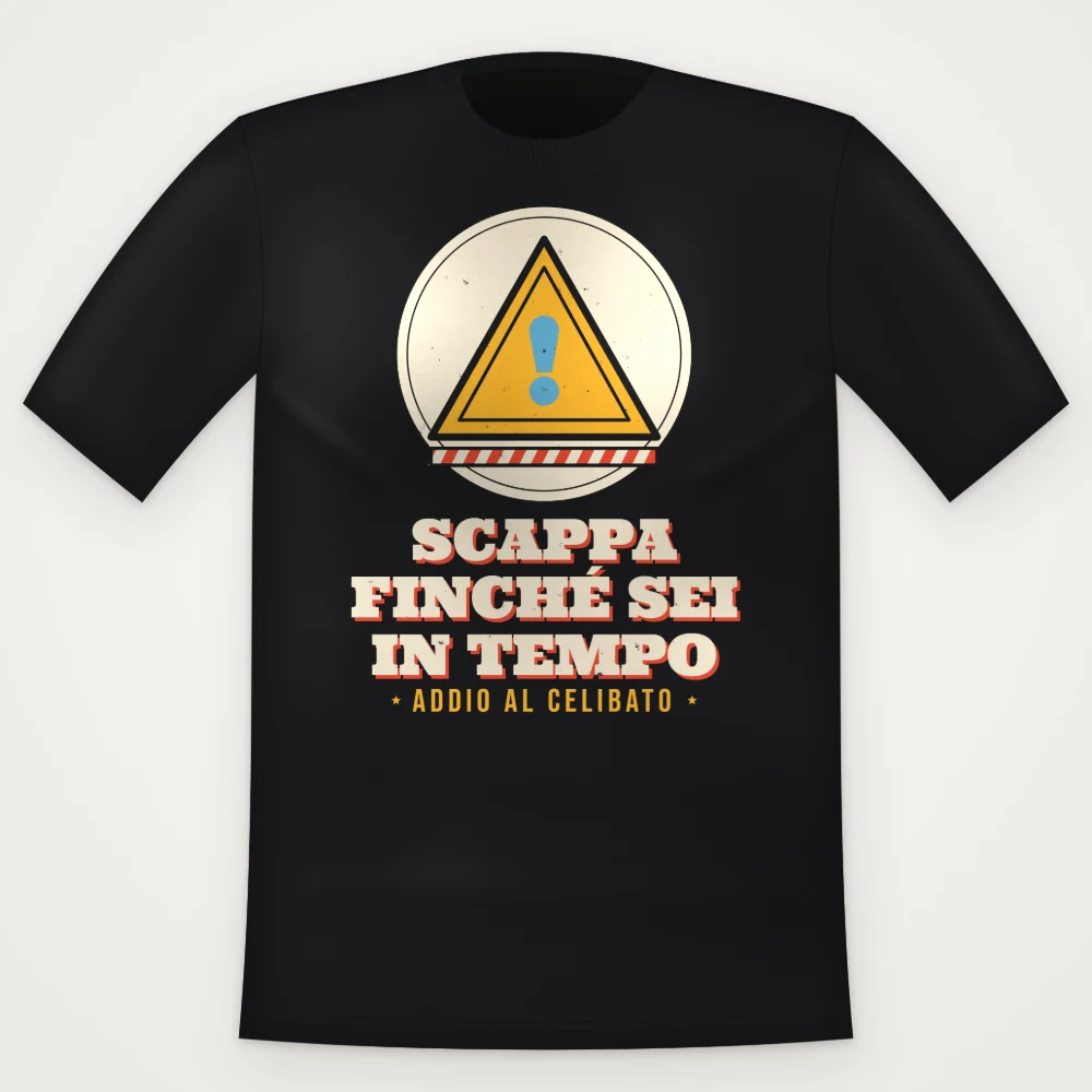 T-Shirt "SCAPPA FINCHE SEI IN TEMPO"