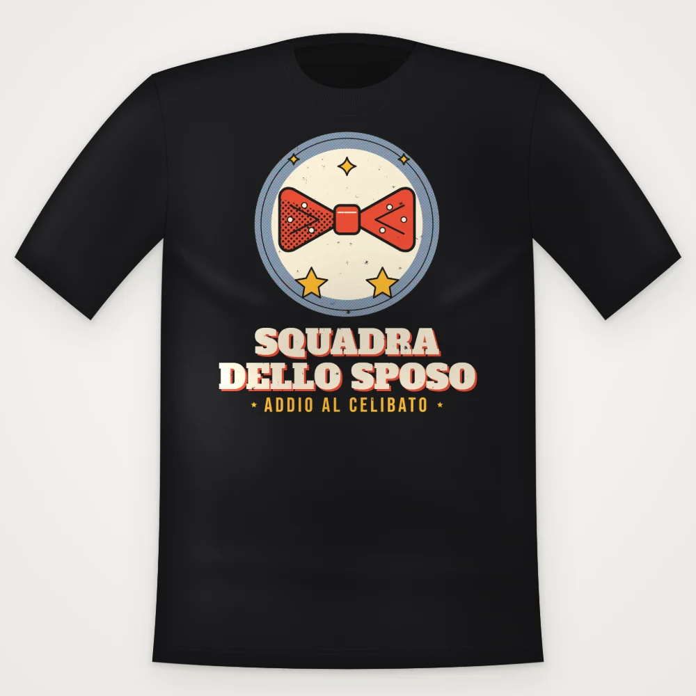 T-Shirt "SQUADRA DELLO SPOSO"