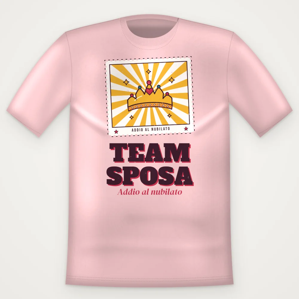 T-Shirt "TEAM SPOSA"
