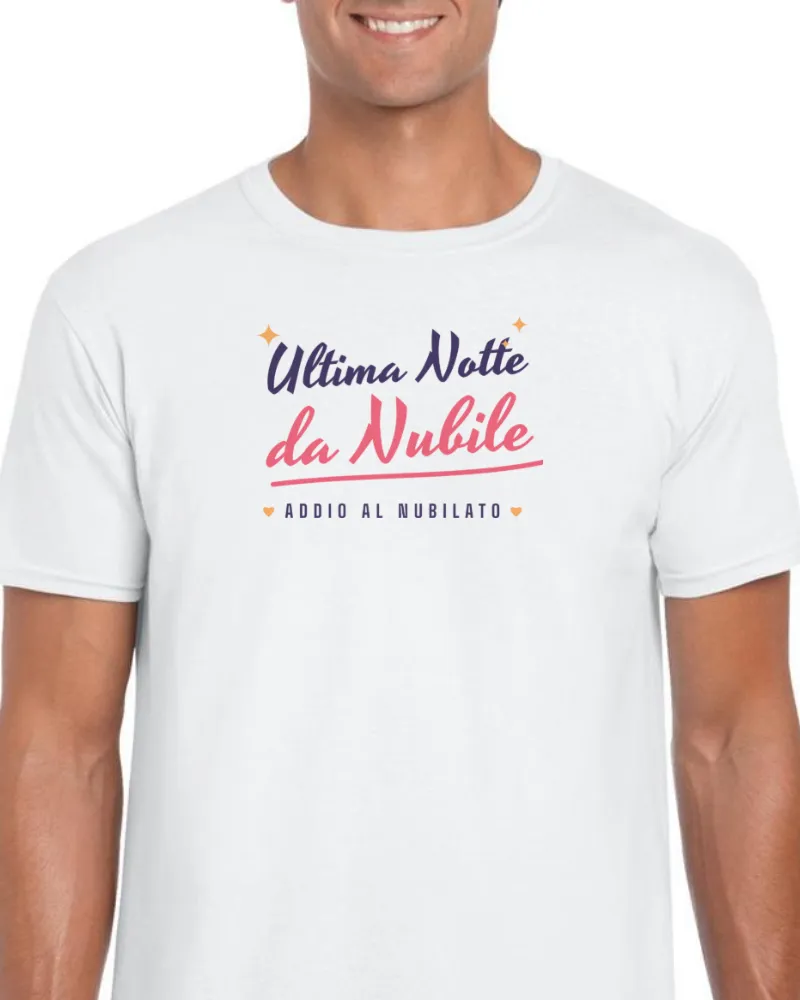 T-Shirt "ULTIMA NOTTE DA NUBILE"