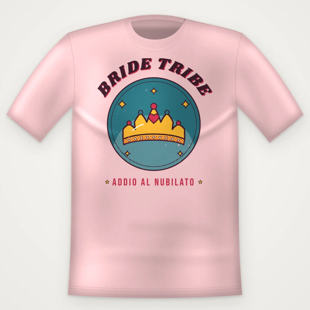 Maglietta Bride Tribe — Gruppo Addio al Nubilato
