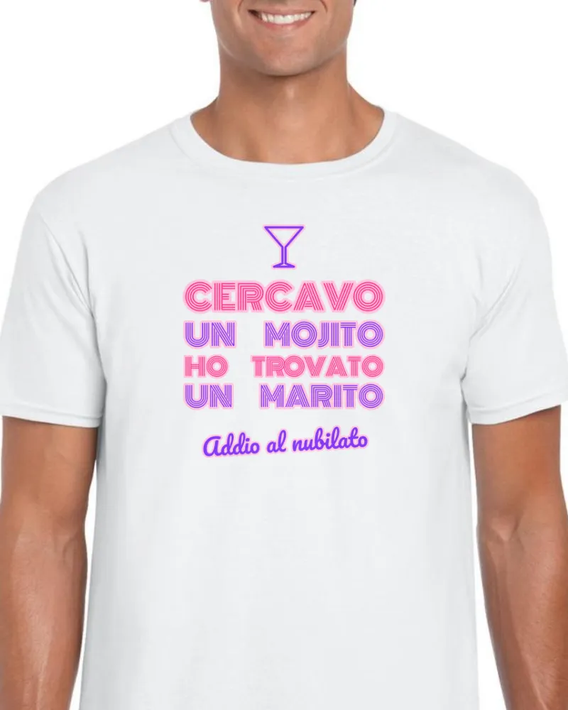 Maglietta Cercavo un Mojito ho Trovato un Marito