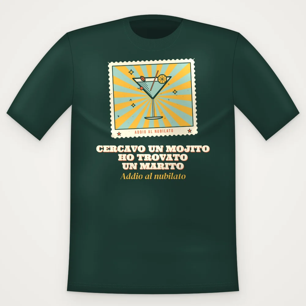 Maglietta Cercavo un Mojito ho Trovato un Marito