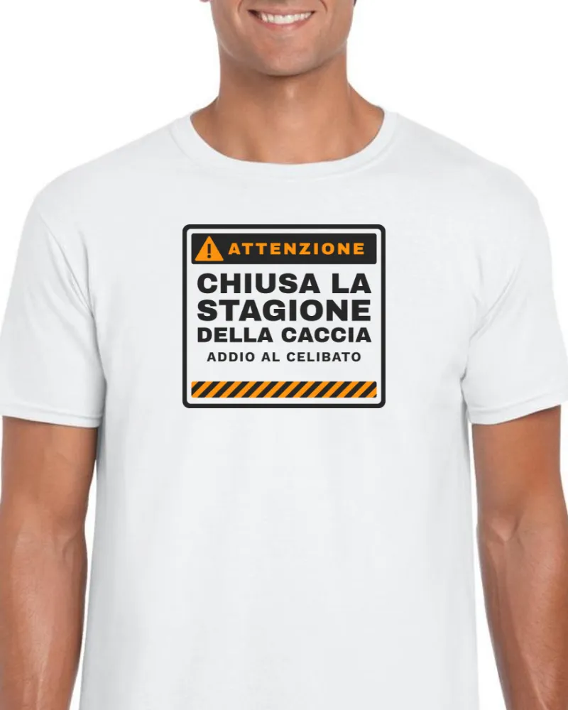 Maglietta Chiusa la Stagione della Caccia