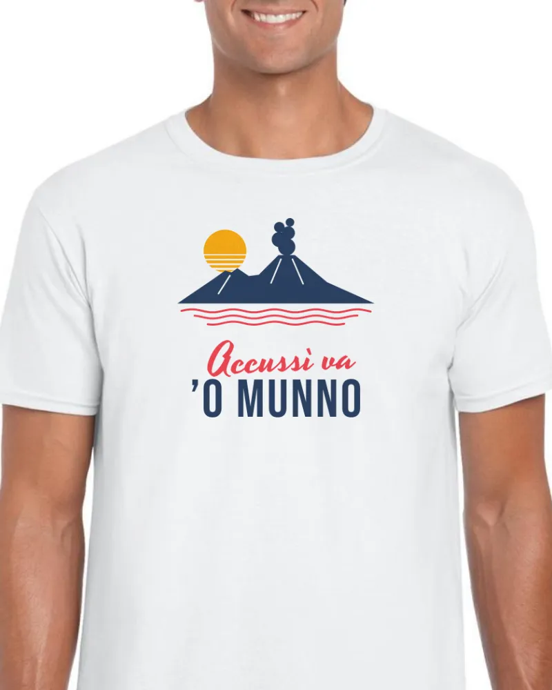 T-Shirt "Accussì va 'o munno"