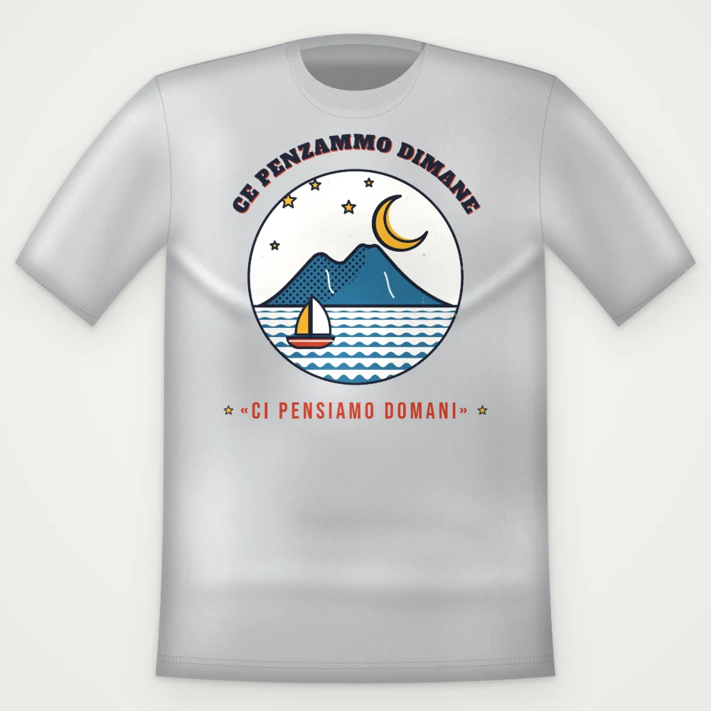T-Shirt "Ce penzammo dimane"