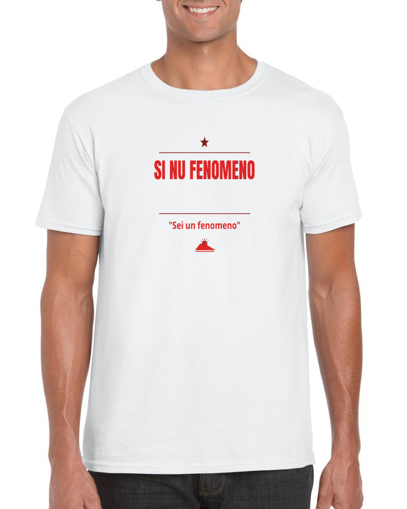 T-Shirt "Si nu fenomeno"