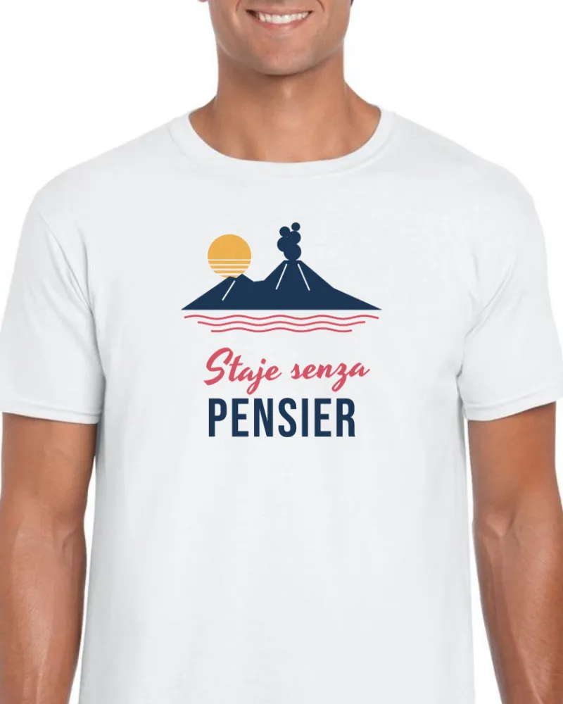 T-Shirt "Staje senza pensier"
