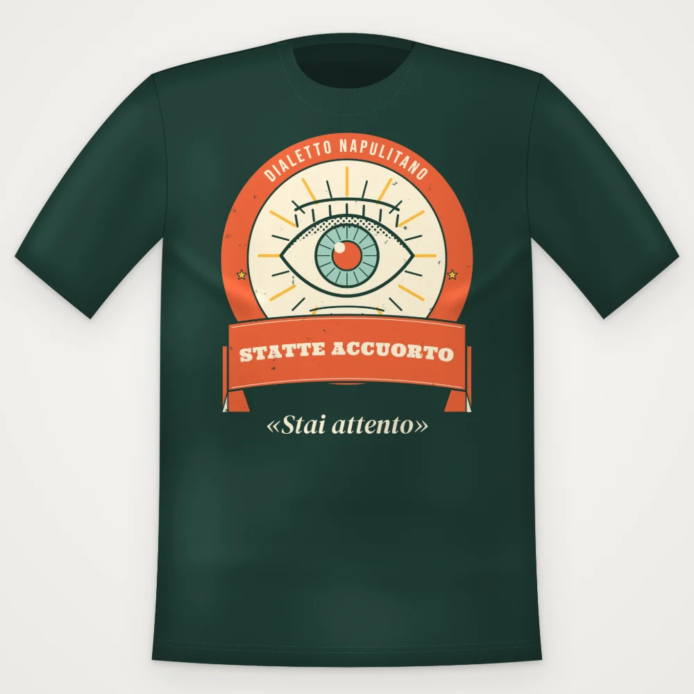 T-Shirt "Statte accuorto"