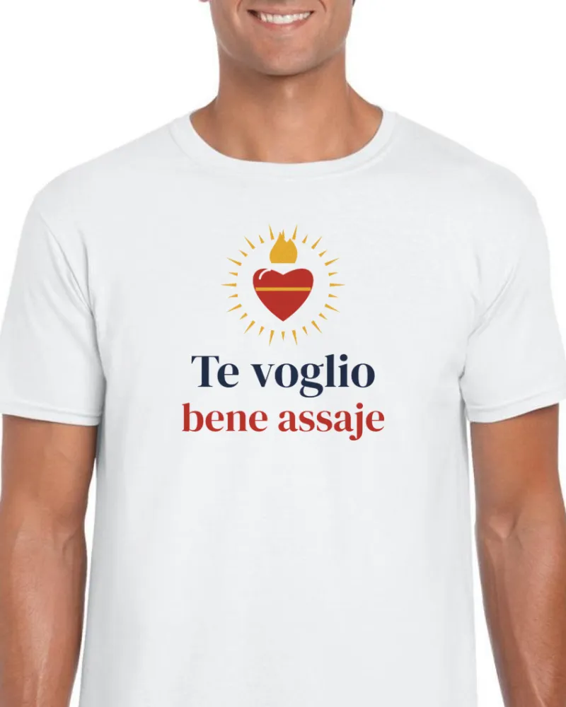 T-Shirt "Te voglio bene assaje"