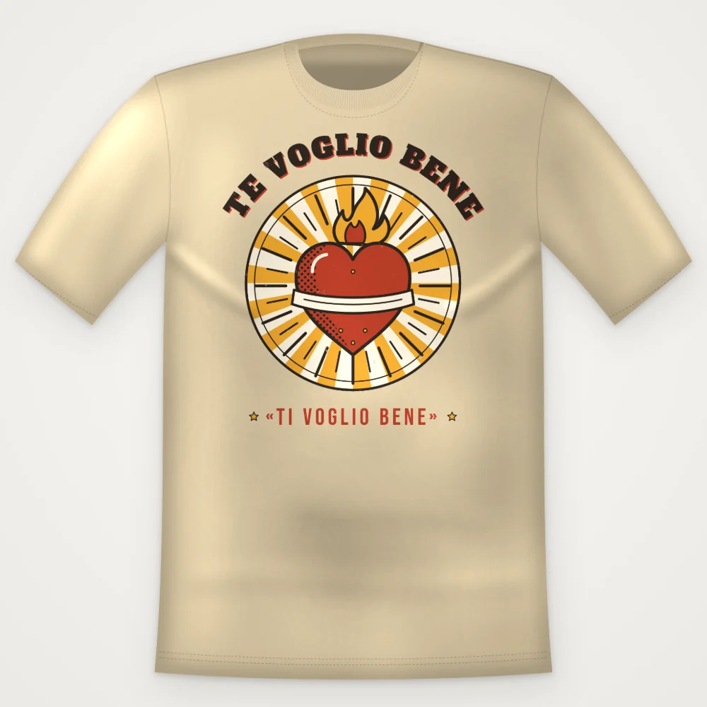 T-Shirt "Te voglio bene"