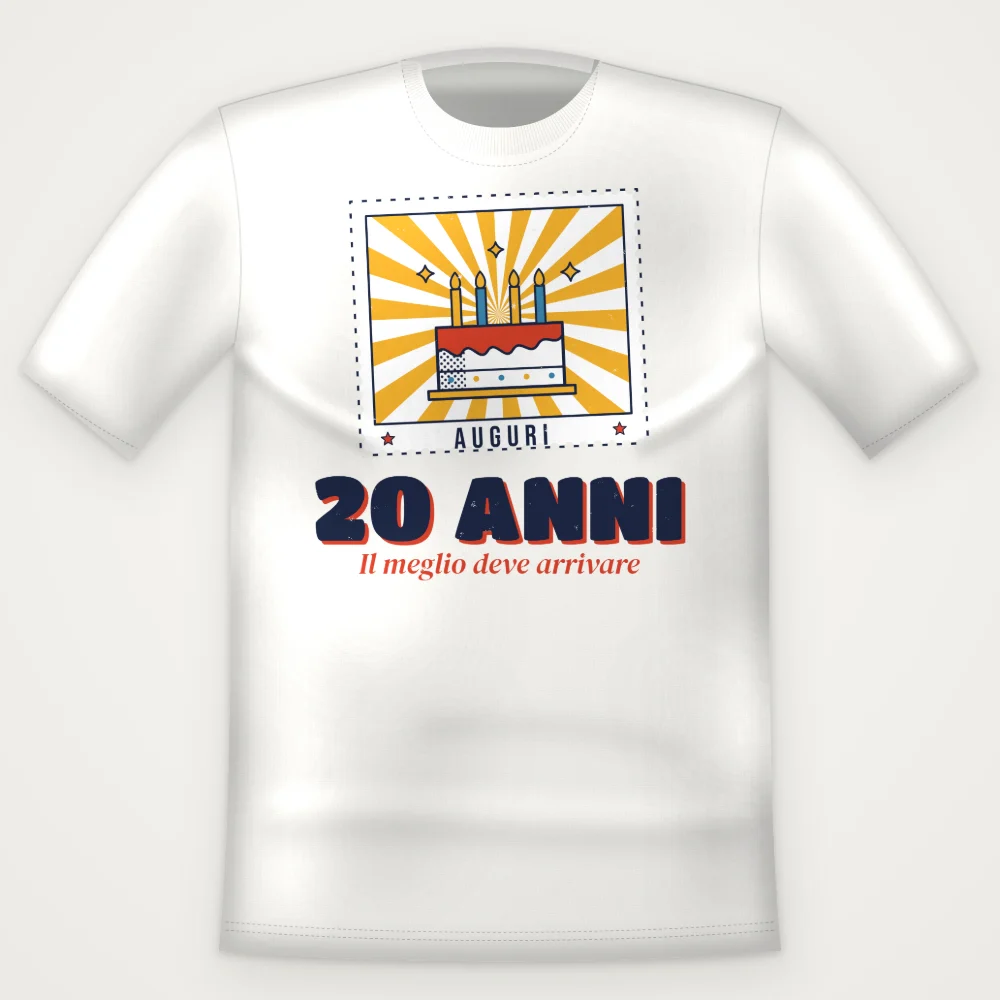 T-Shirt "20 ANNI"