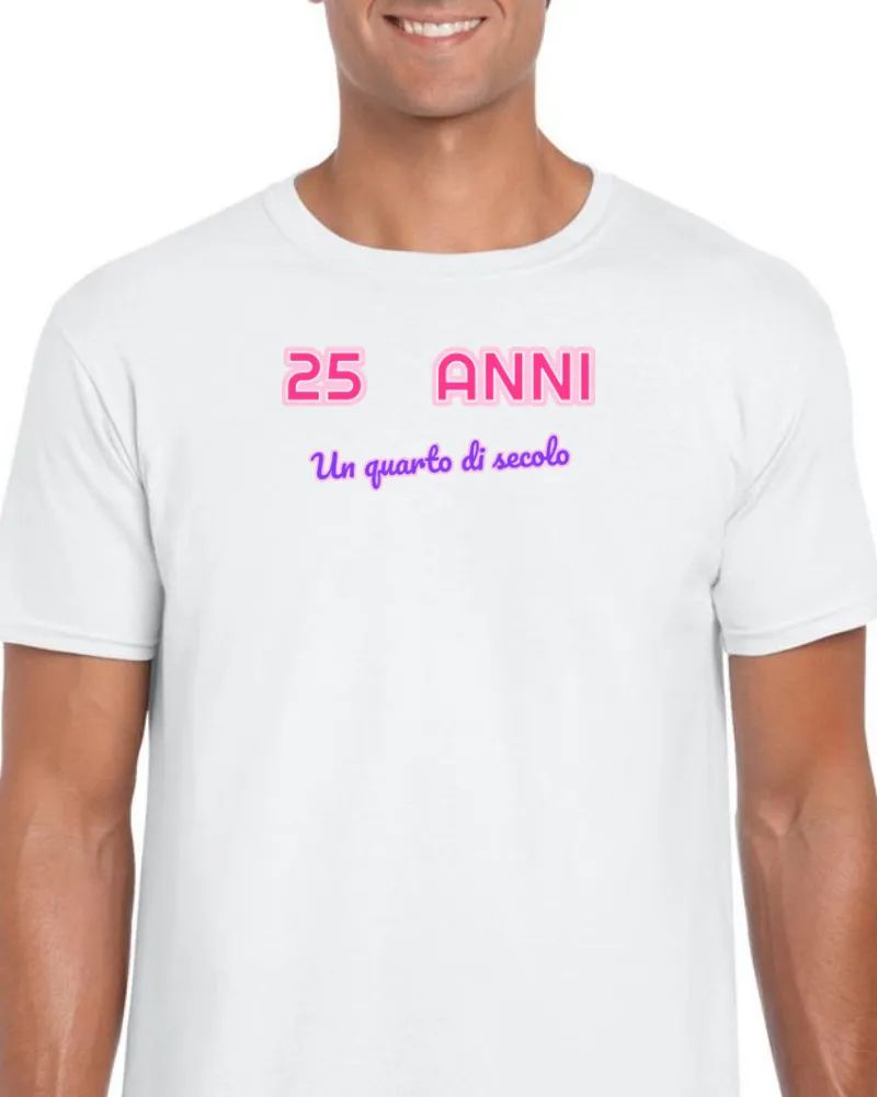 T-Shirt "25 ANNI"