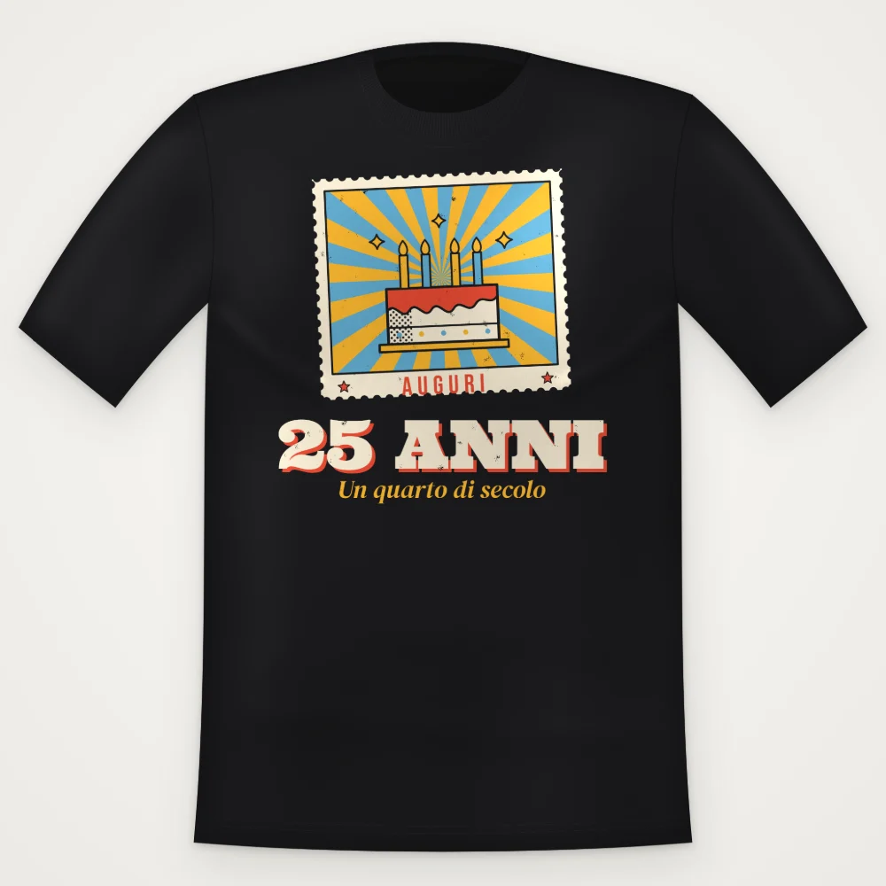 T-Shirt "25 ANNI"