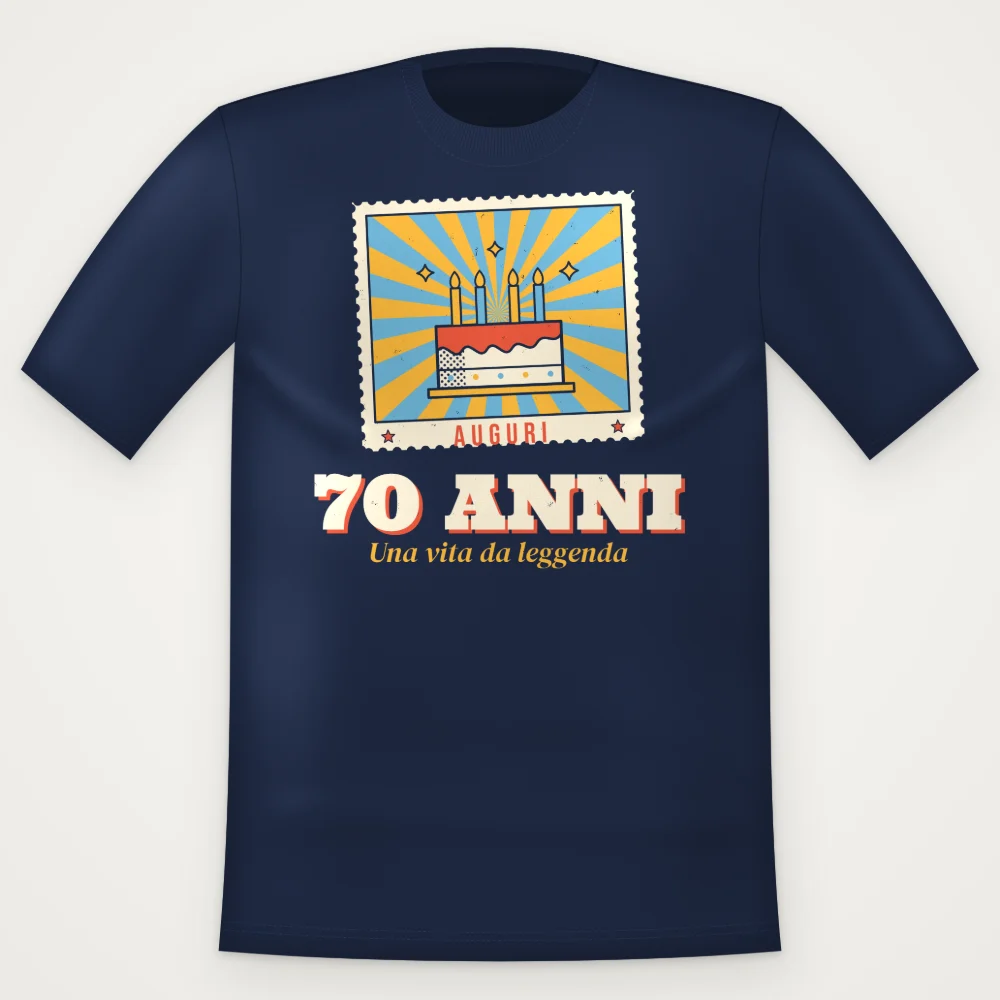 T-Shirt "70 ANNI"