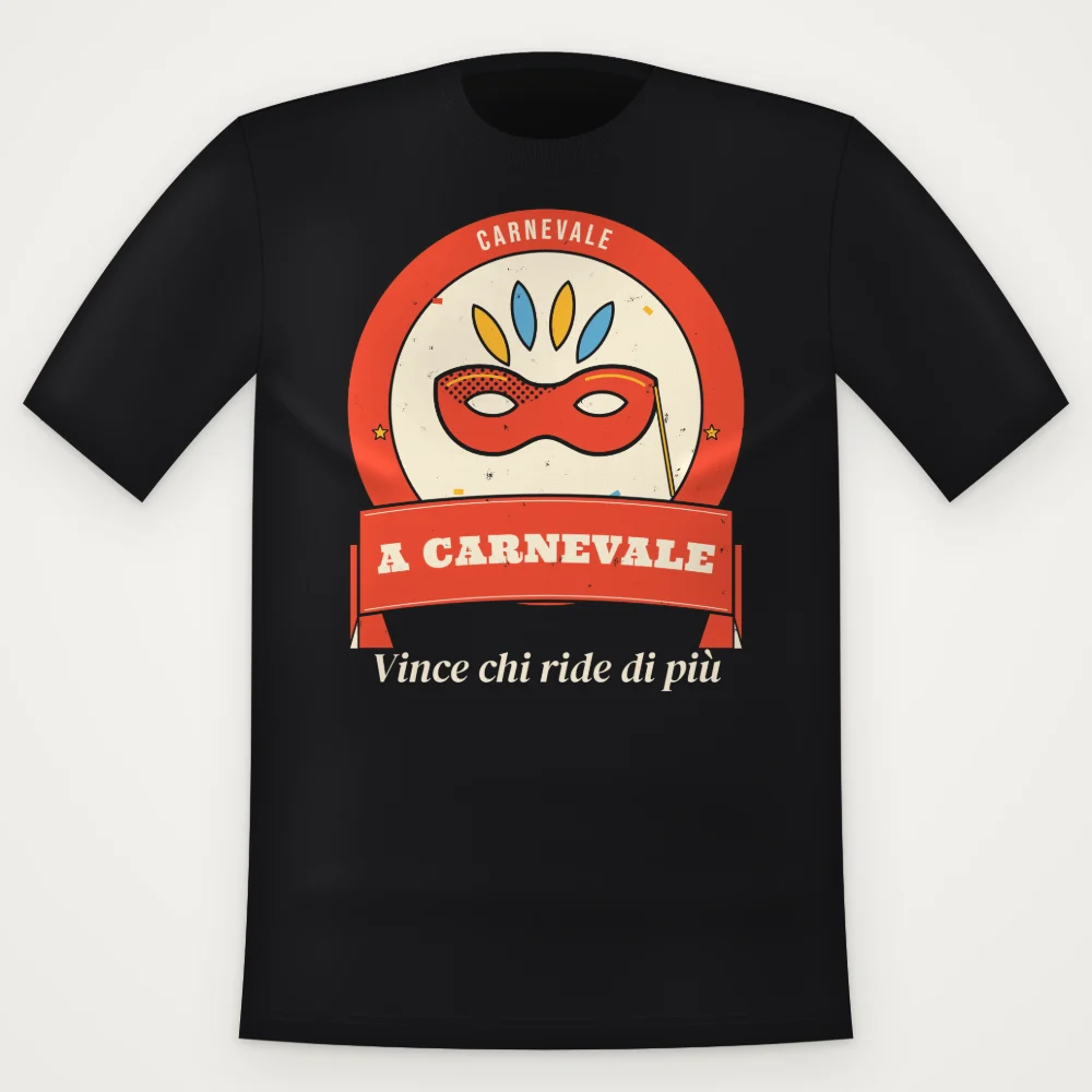 T-Shirt "A CARNEVALE"