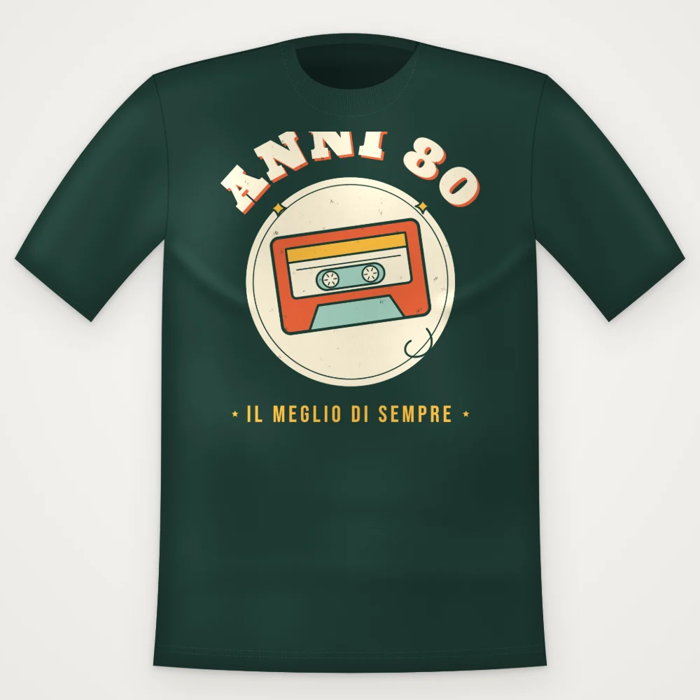 T-Shirt "ANNI 80"