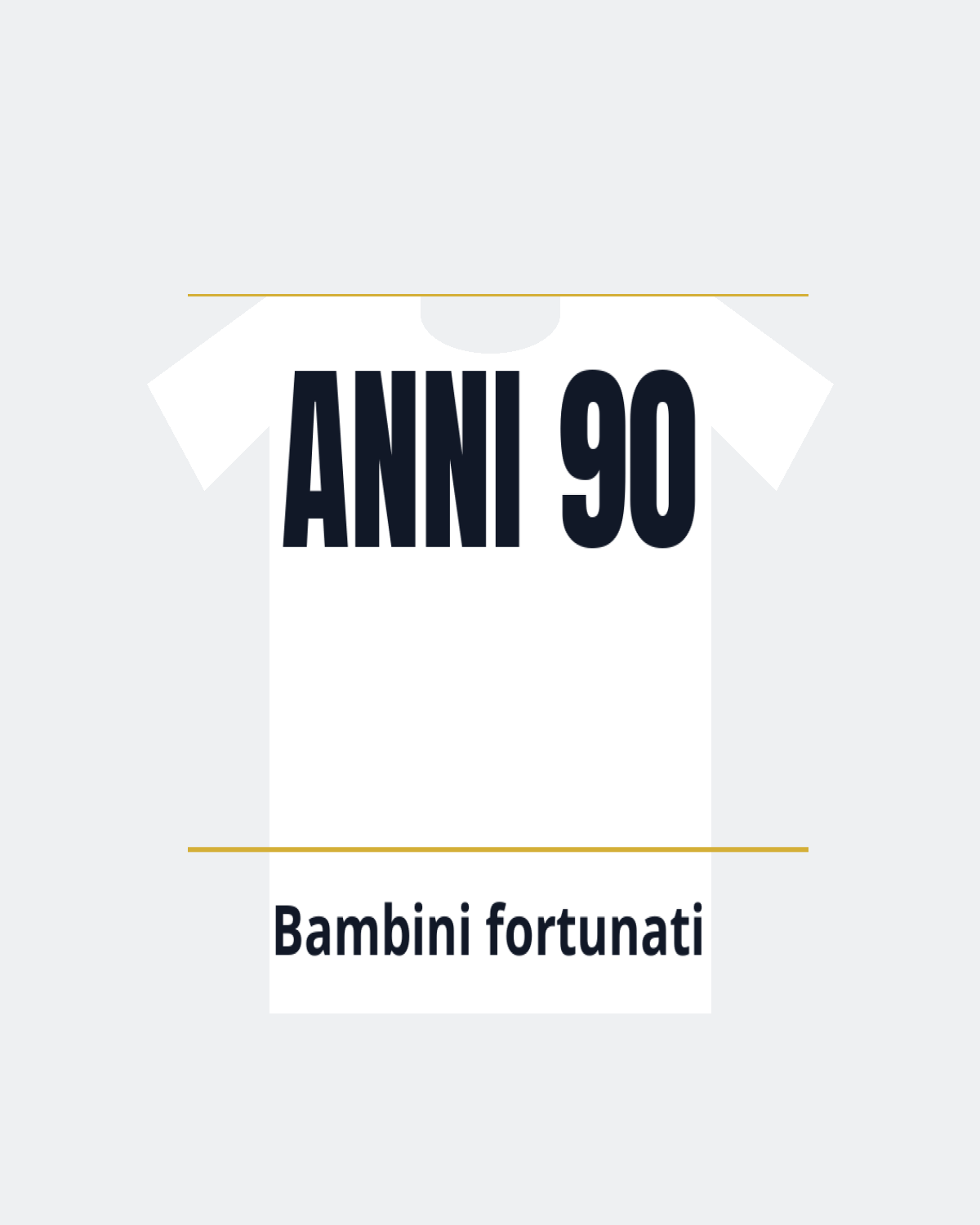 T-Shirt "ANNI 90"