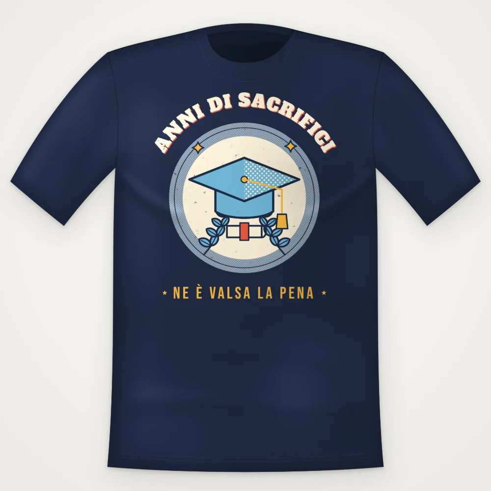 T-Shirt "ANNI DI SACRIFICI"