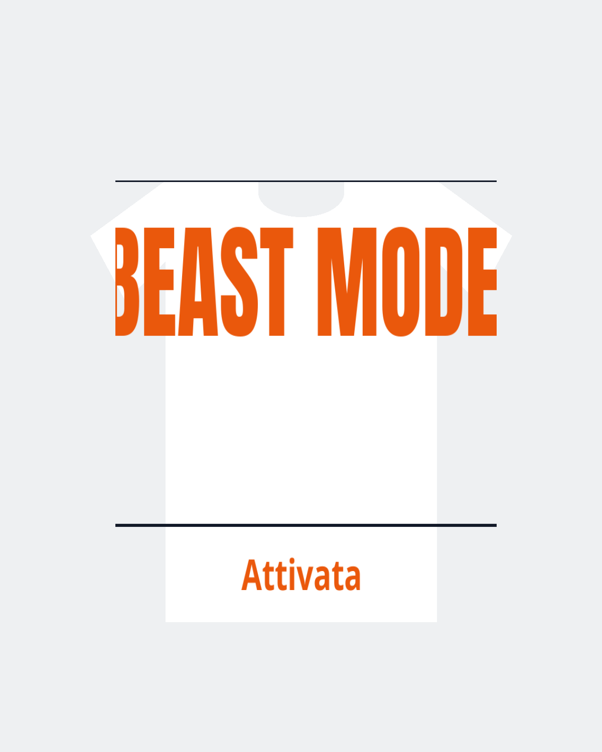 T-Shirt "BEAST MODE"