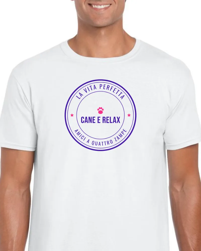 T-Shirt "CANE E RELAX"