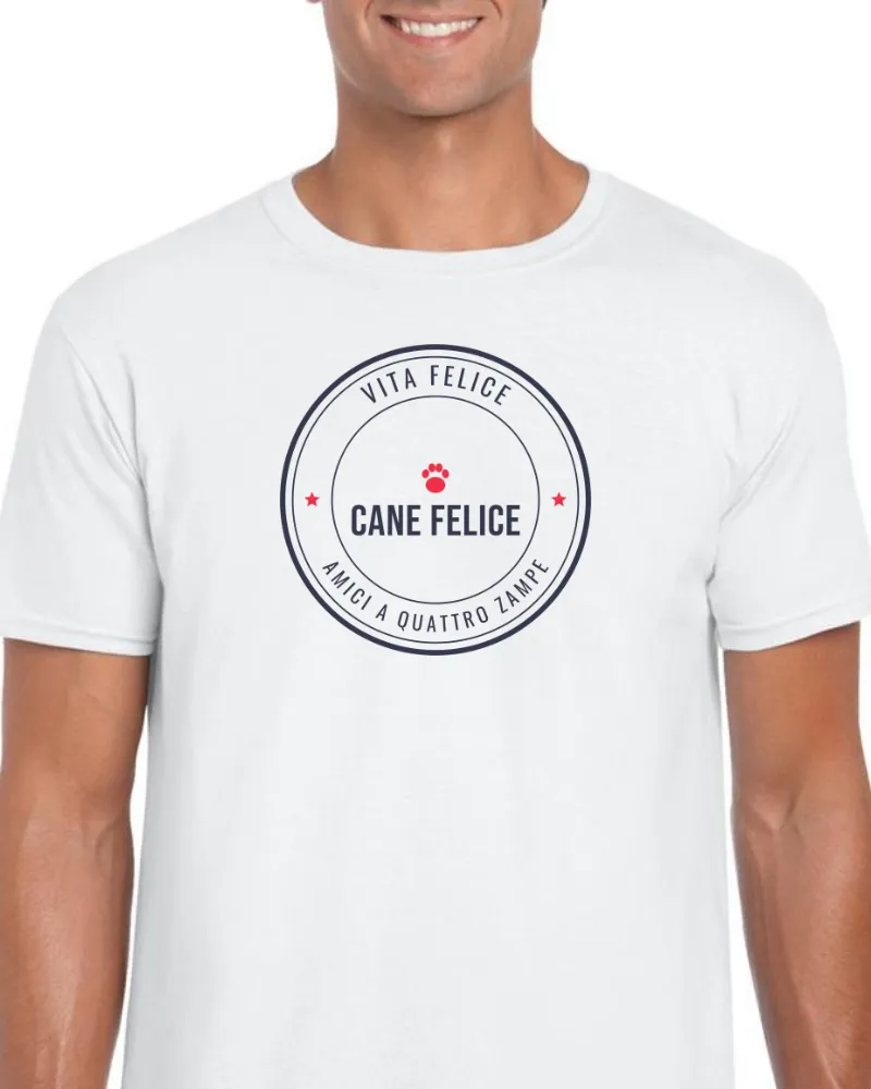 T-Shirt "CANE FELICE"