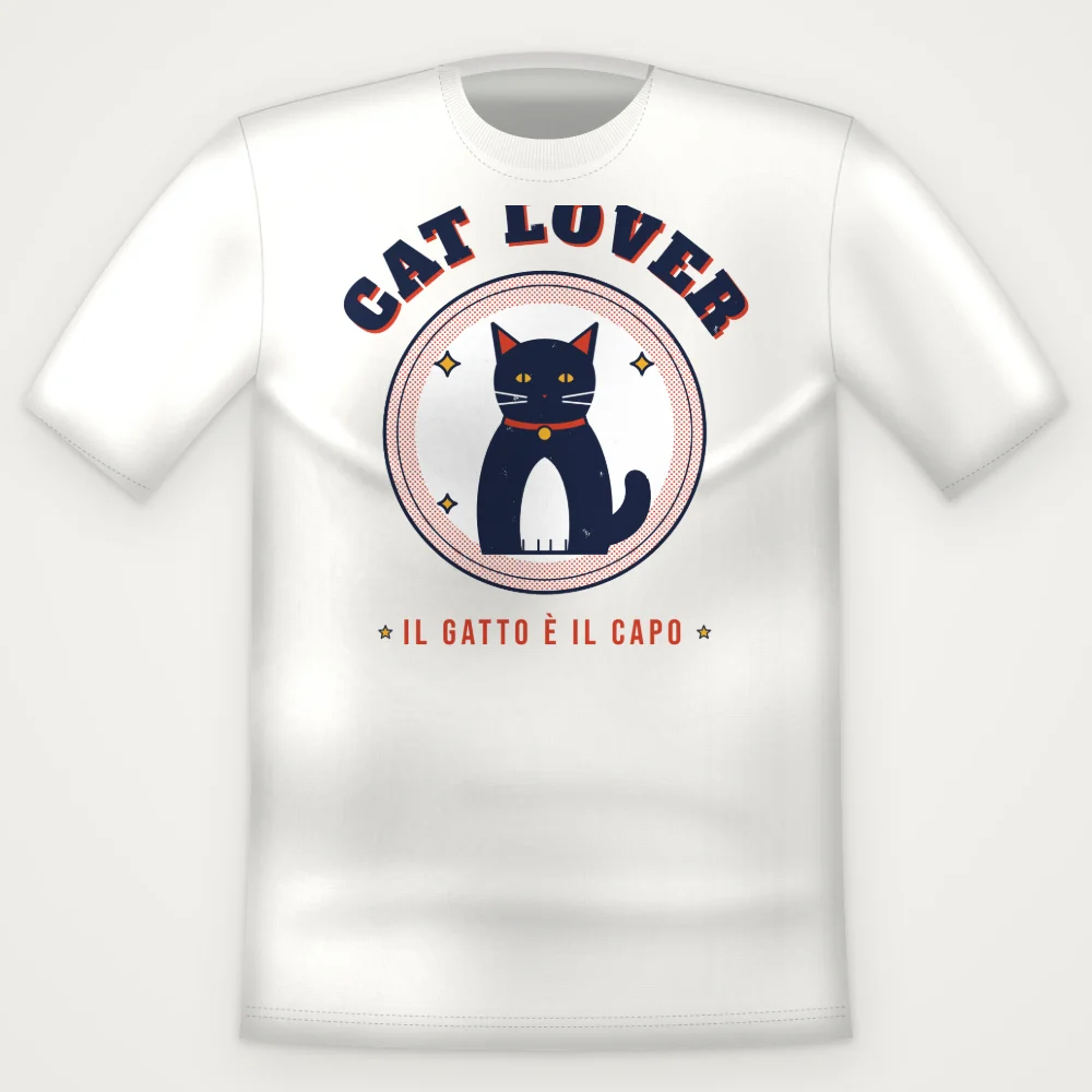 T-Shirt "CAT LOVER"
