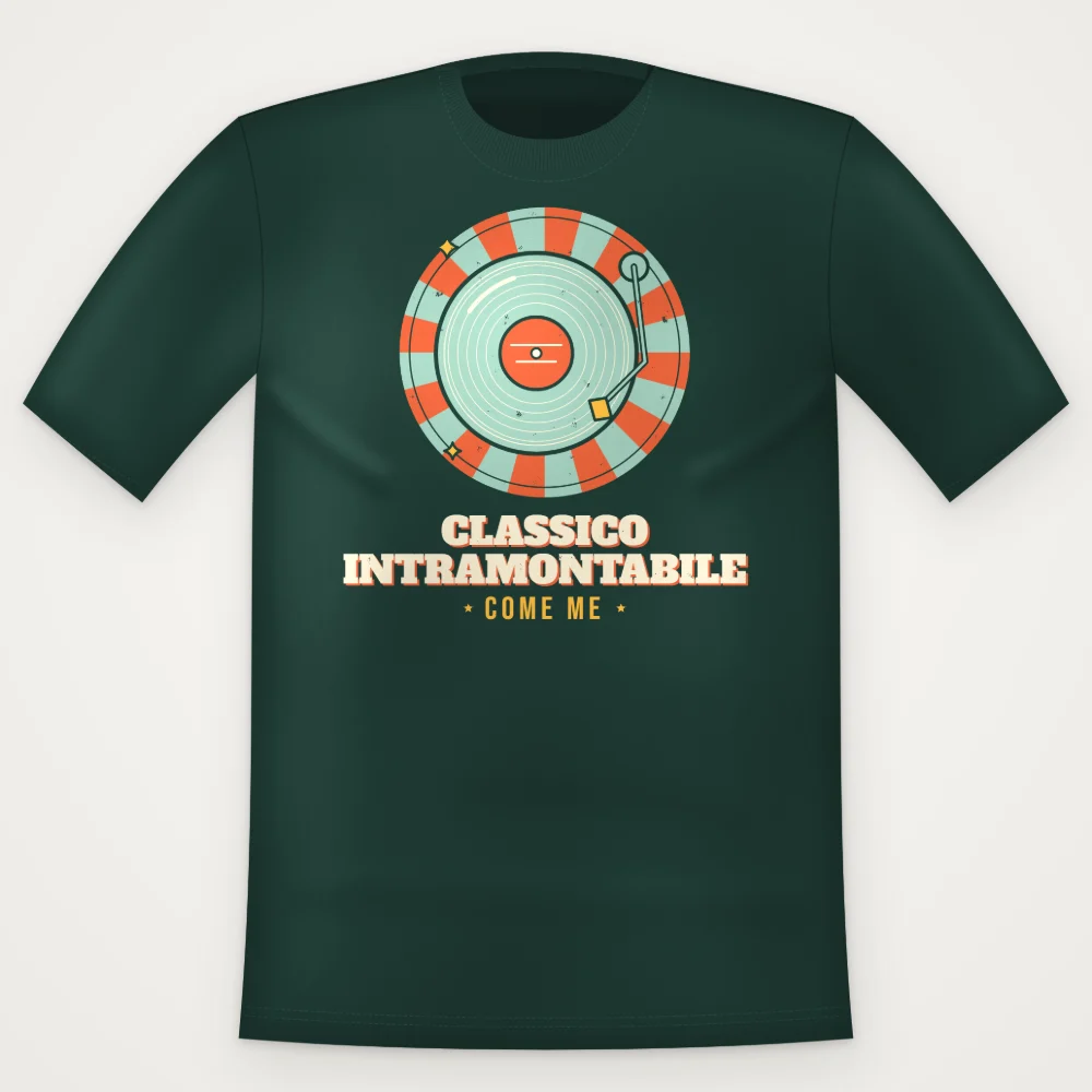 T-Shirt "CLASSICO INTRAMONTABILE"