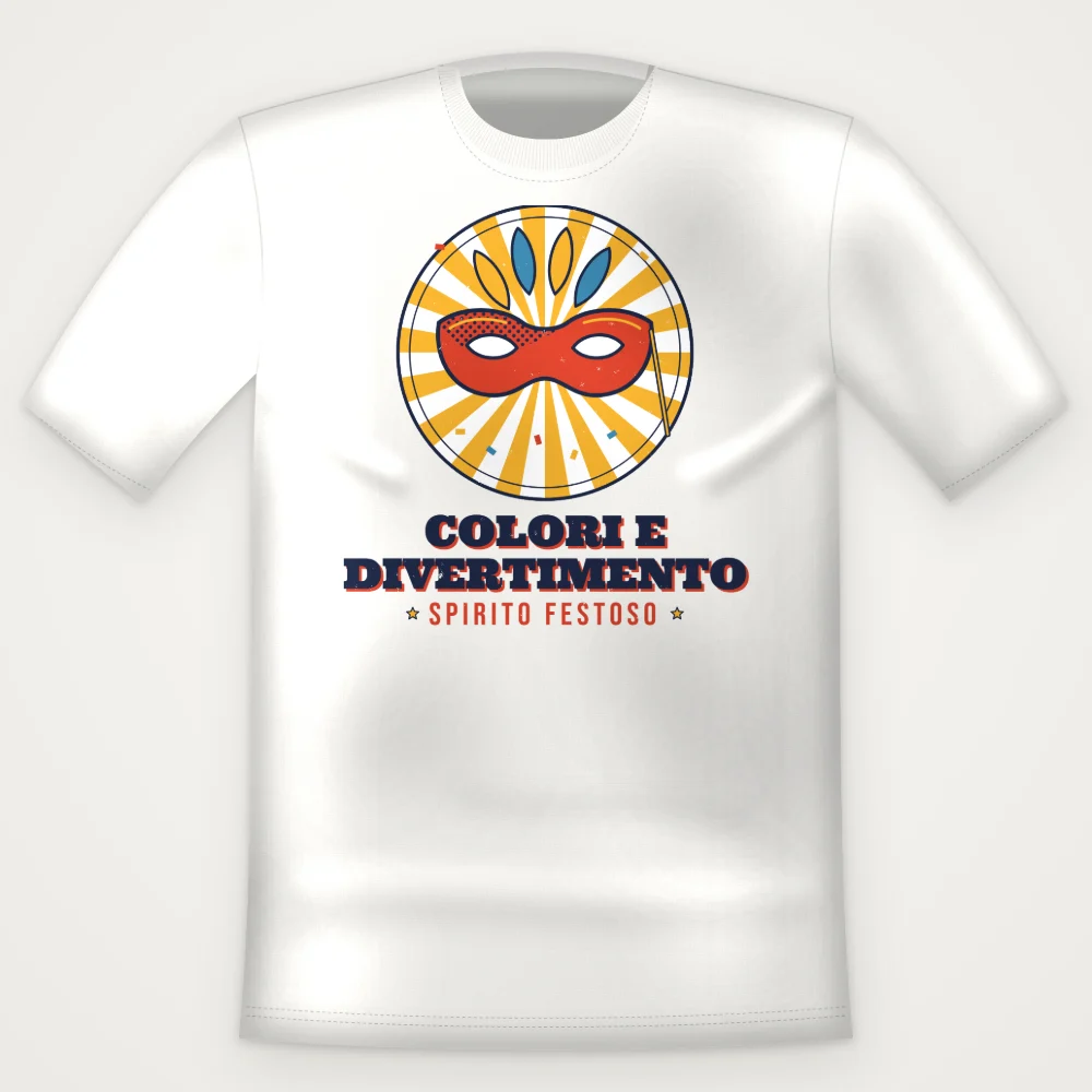 T-Shirt "COLORI E DIVERTIMENTO"