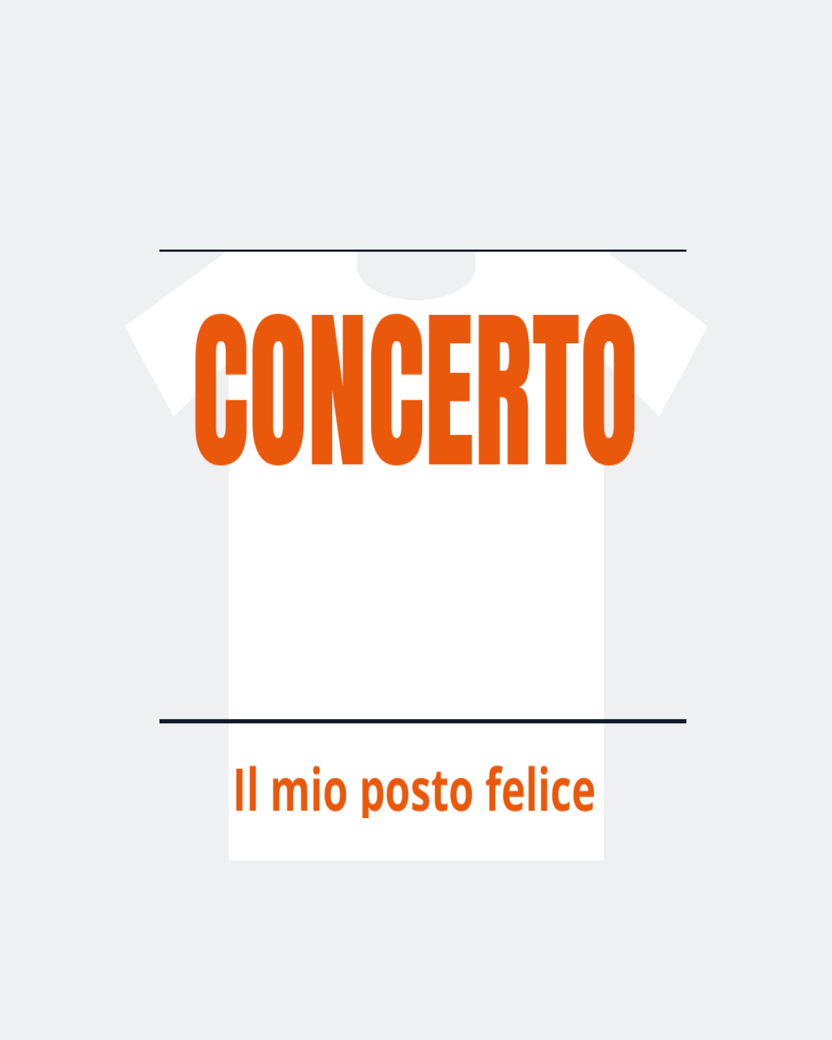 T-Shirt "CONCERTO"