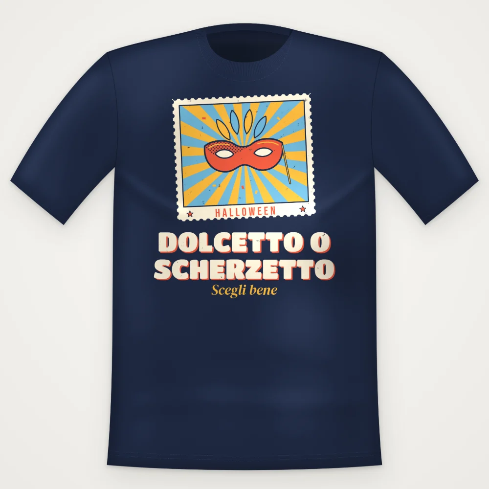T-Shirt "DOLCETTO O SCHERZETTO"