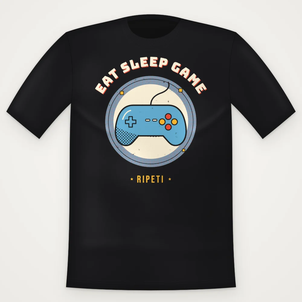 T-Shirt "EAT SLEEP GAME"