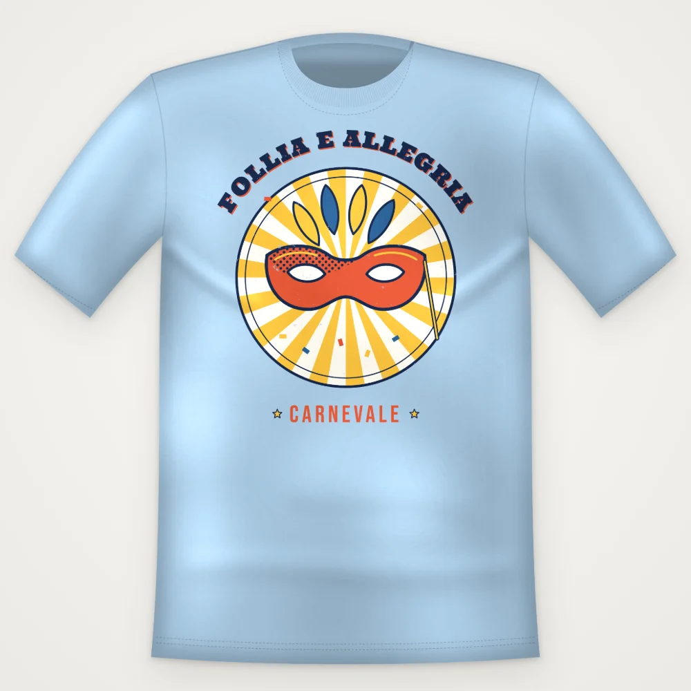 T-Shirt "FOLLIA E ALLEGRIA"