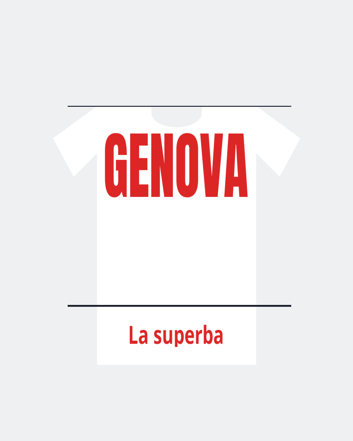 T-Shirt "GENOVA"