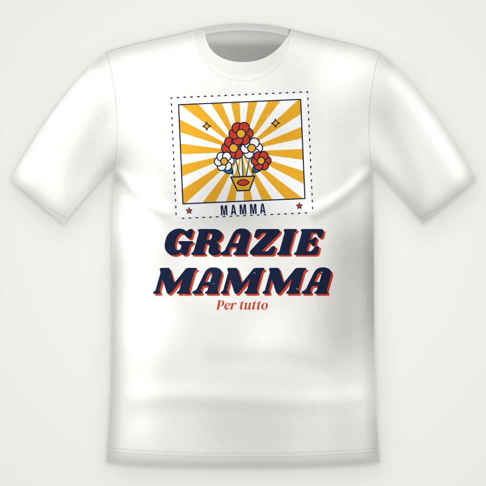 T-Shirt "GRAZIE MAMMA"