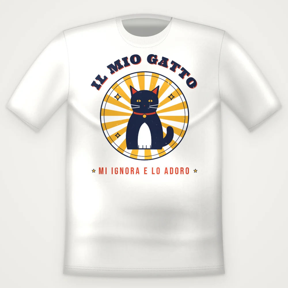 T-Shirt "IL MIO GATTO"