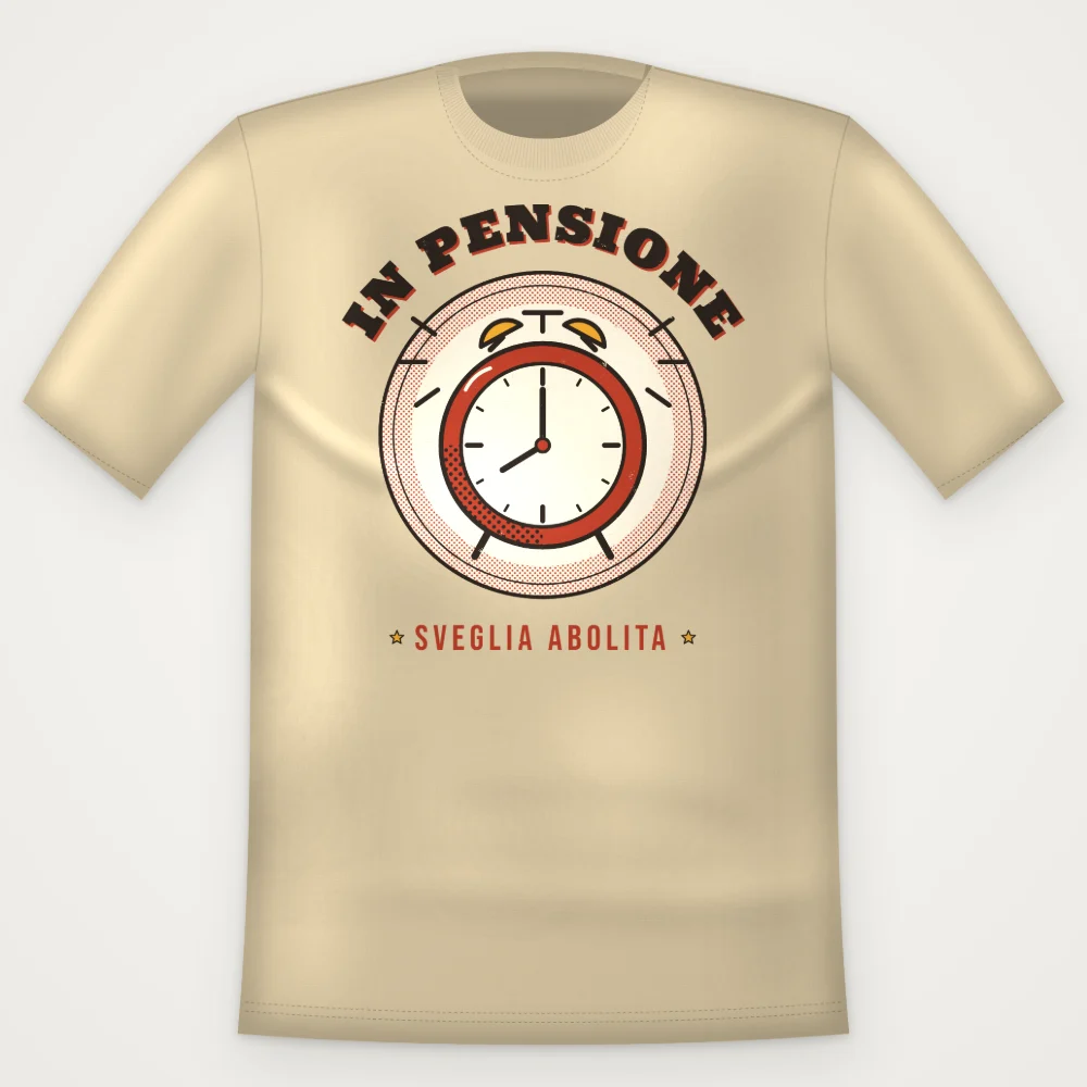T-Shirt "IN PENSIONE"