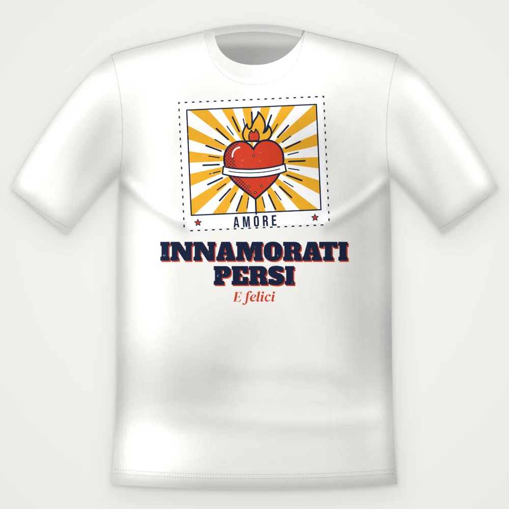 T-Shirt "INNAMORATI PERSI"