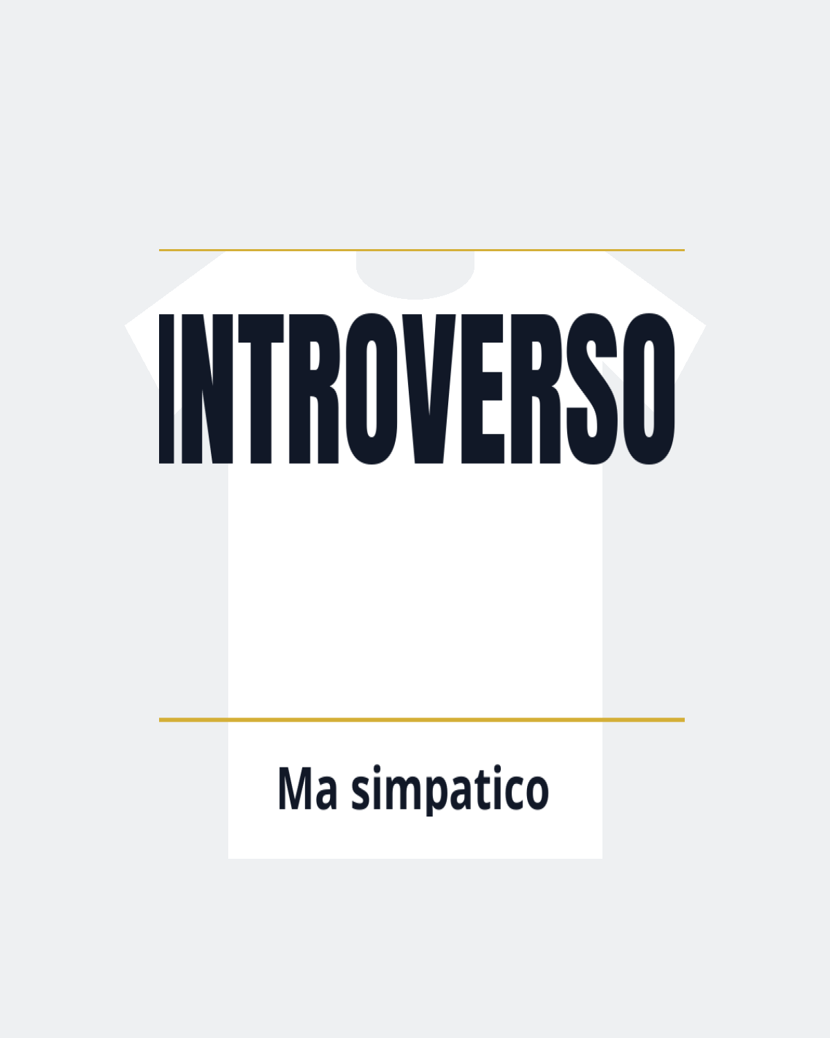 T-Shirt "INTROVERSO"