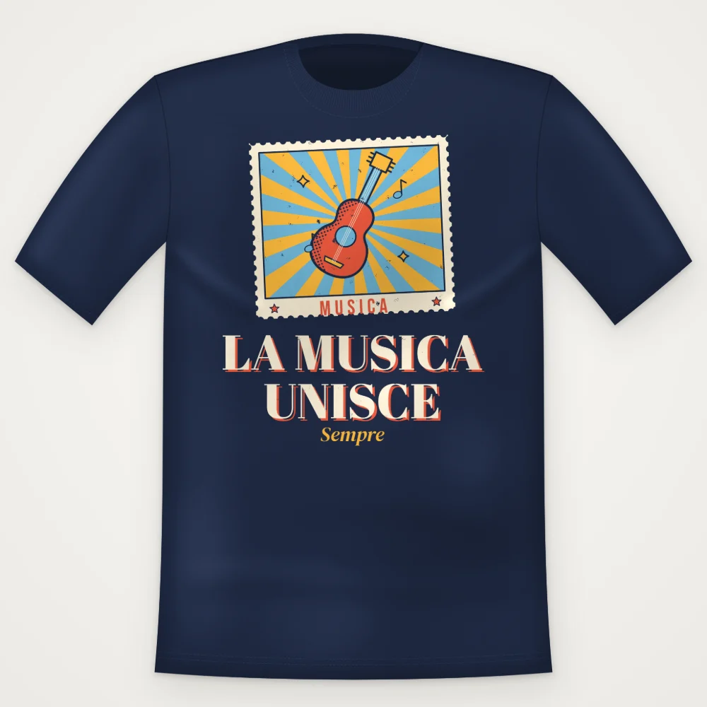 T-Shirt "LA MUSICA UNISCE"