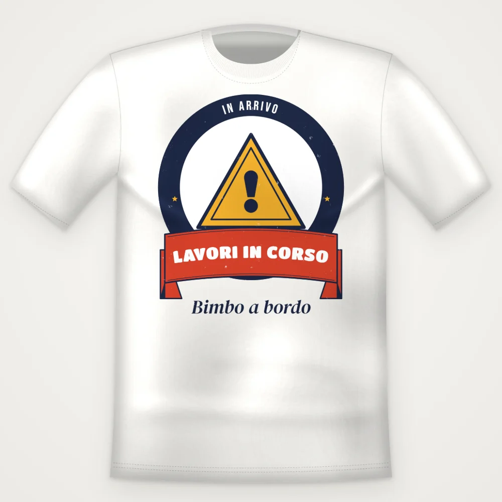 T-Shirt "LAVORI IN CORSO"