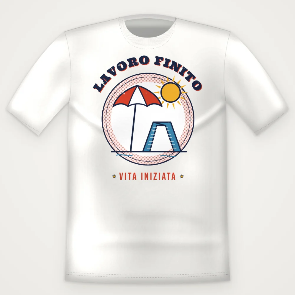 T-Shirt "LAVORO FINITO"