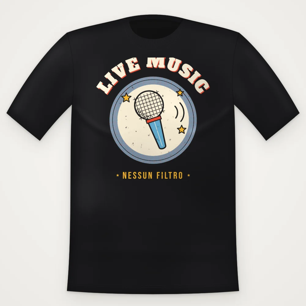 T-Shirt "LIVE MUSIC"