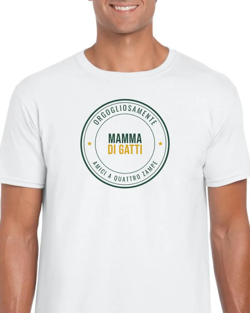 T-Shirt "MAMMA DI GATTI"
