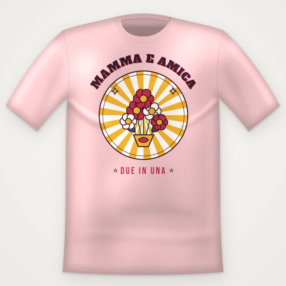 T-Shirt "MAMMA E AMICA"